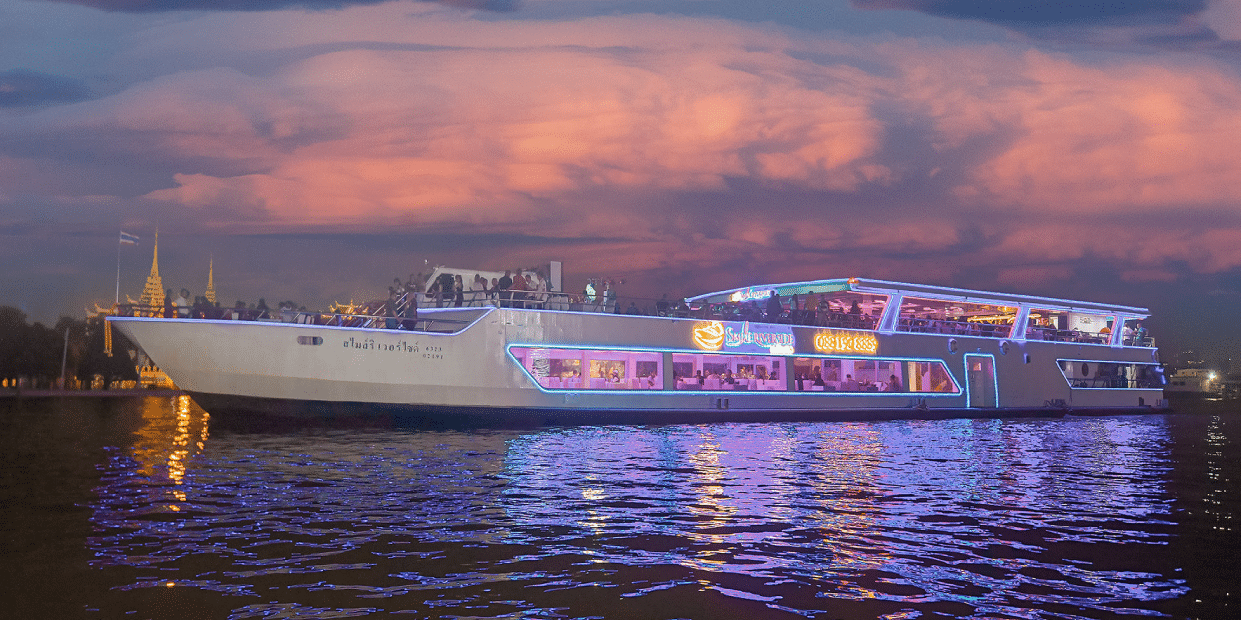 Voucher ล่องเรือแม่น้ำเจ้าพระยาดินเนอร์ Smile Riverside (Dinner Program)